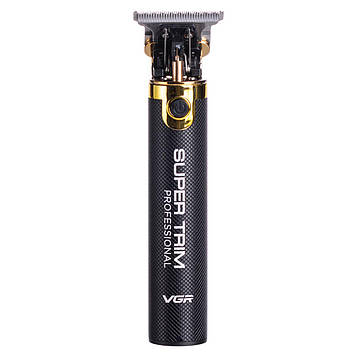 Тример для стрижки волосся акумуляторний з насадками VGR V-082