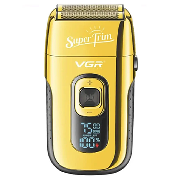 Електробритва шейвер чоловіча з LED-дисплеєм VGR V-332