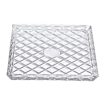 Блюдо для закусок Lirmartur скляне 24,5*20,5*2 см HP-YH-39