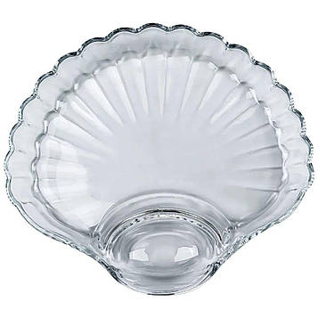 Блюдо сервірувальне для закусок із соусником 21х19х3 см скляне HP-YH-58