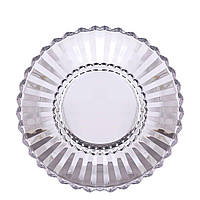 Сервірувальне блюдо Ø 28 см прозоре кругле для дому та кафе HP-YH-32