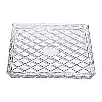 Блюдо для закусок Lirmartur скляне 24,5*20,5*2 см HP-YH-39