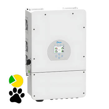 Інвертор гібридний однофазний Deye SUN‑12K‑SG02LP1‑EU 12кВт 48В з Wi‑Fi і 3 MPPT