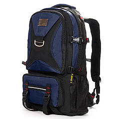 Рюкзак туристичний міський нейлон Royal Mountain 7916 синій 32х60х25 см