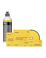 Набір KochChemie F6.01 250 мл + жовтий полірувальний круг 75 мм паста середньої абразивності