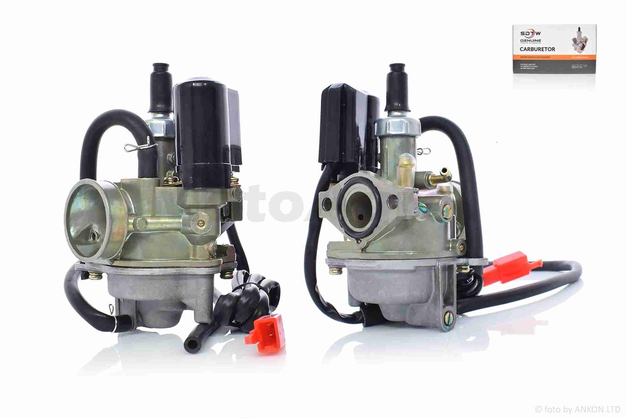 Карбюратор на скутер хонда діо AF18/27 на скутер хонда леад AF20 на скутер хонда такт AF30 "SDTW" AT-10121, фото 1