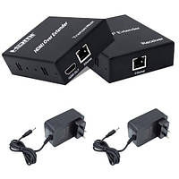 Подовжувач HDMI за RJ45 крученою парою активний, до 120 м