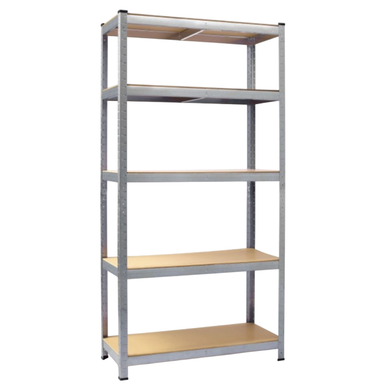 Стелаж 4Р StrongShelf 180х90х40см оцинкований 5 полиць МДФ загальне навантаження до 875 кг для складу комори гараж, фото 1