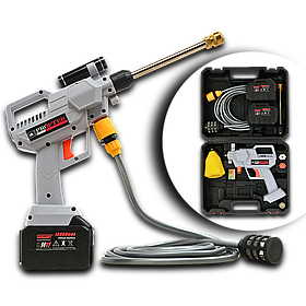 Акумуляторна мийка високого тису Profter SW-98 White (300 Вт. 8 л/хв.)