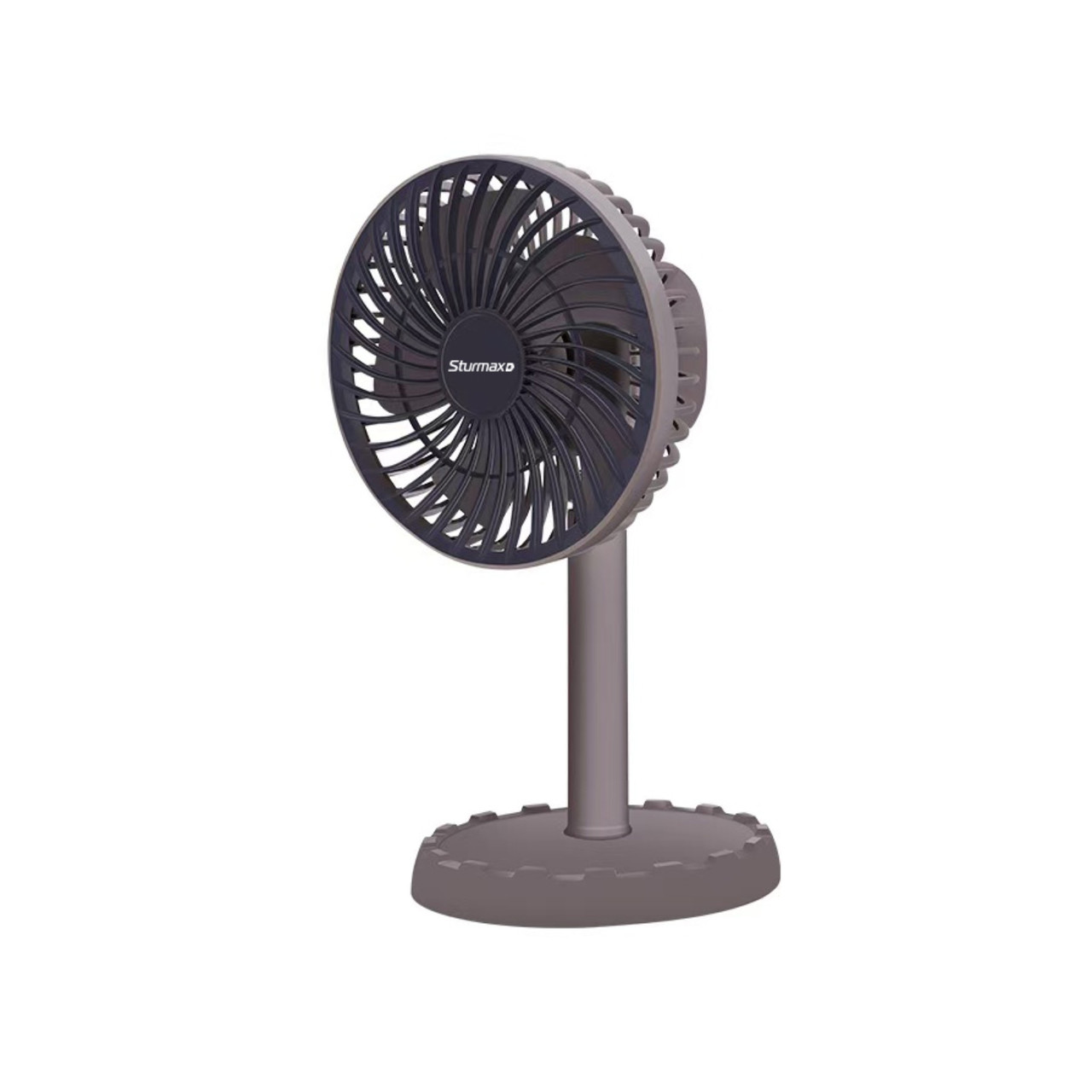Sturmax BF4-2 Вентилятор акумуляторний міні, 4 Ah, кава, фото 1