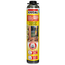 Піна монтажна п/пістолет SOUDAL 750 мл