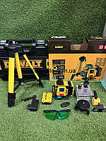 Акумуляторний лазерний рівень DeWalt DCLE34032N Pro 4D 16 променів (24V, 5AH). АКБ нівелір Деволт
