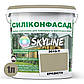 Кольорова Фасадна Силіконова Фарба «Силіконфасад» SkyLine 3010-Y Ерквіста 1л, фото 2