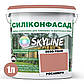 Кольорова Фасадна Силіконова Фарба «Силіконфасад» SkyLine 3030-Y80R Росамбра 1л, фото 2