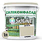 Кольорова Фасадна Силіконова Фарба «Силіконфасад» SkyLine 2010-Y Кремін 1л, фото 2