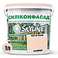 Кольорова Фасадна Силіконова Фарба «Силіконфасад» SkyLine 0515-Y60R Файнер 1л, фото 2