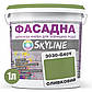 Фарба Акрил-латексна Фасадна Skyline 3030-G40Y Оливковий 1л, фото 2