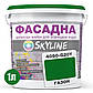 Фарба Акрил-латексна Фасадна Skyline 4050-G20Y (C) Газон 1л, фото 2