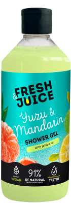 Гель для душу Fresh Juice Yuzu & Mandarin 473 мл, фото 1