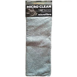 Серветка з мікрофібри для прибирання будь-яких поверхонь 37 x 38 см Zollex ZP-0052 Сіра