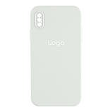 Чохол Silicone Case Square Full Camera для iPhone X/Xs Колір 06.Light Pink, фото 7