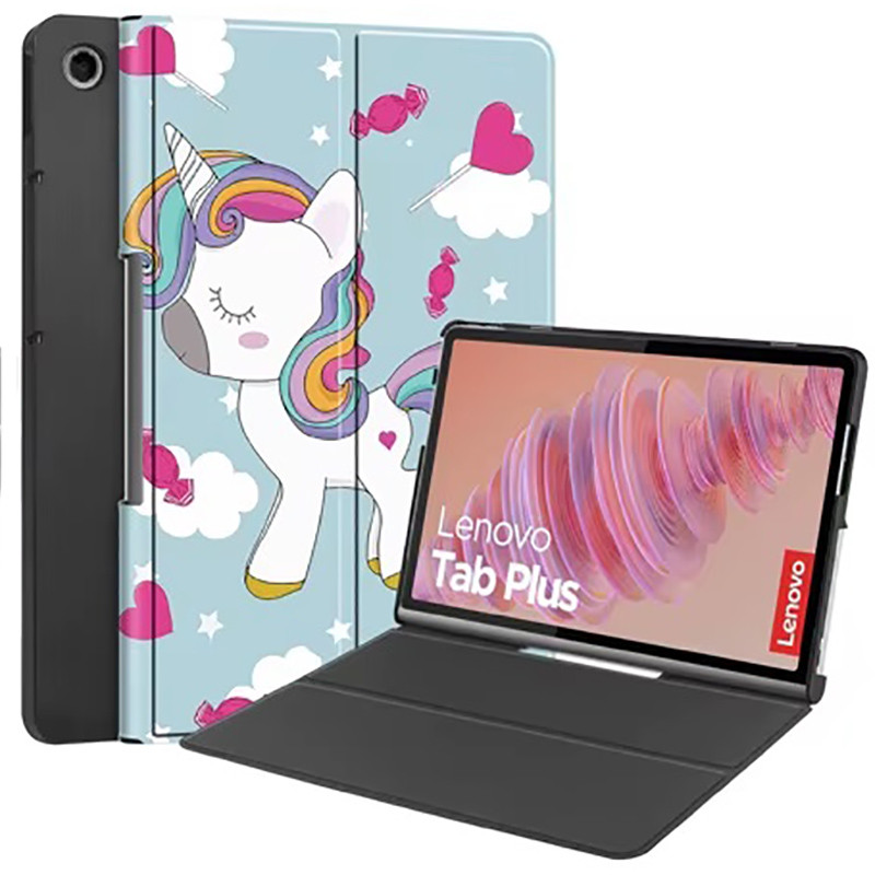 Чохол Lenovo Tab Plus  11.5" TB351FU TB351XU Ultra Slim принт Unicorn, фото 1