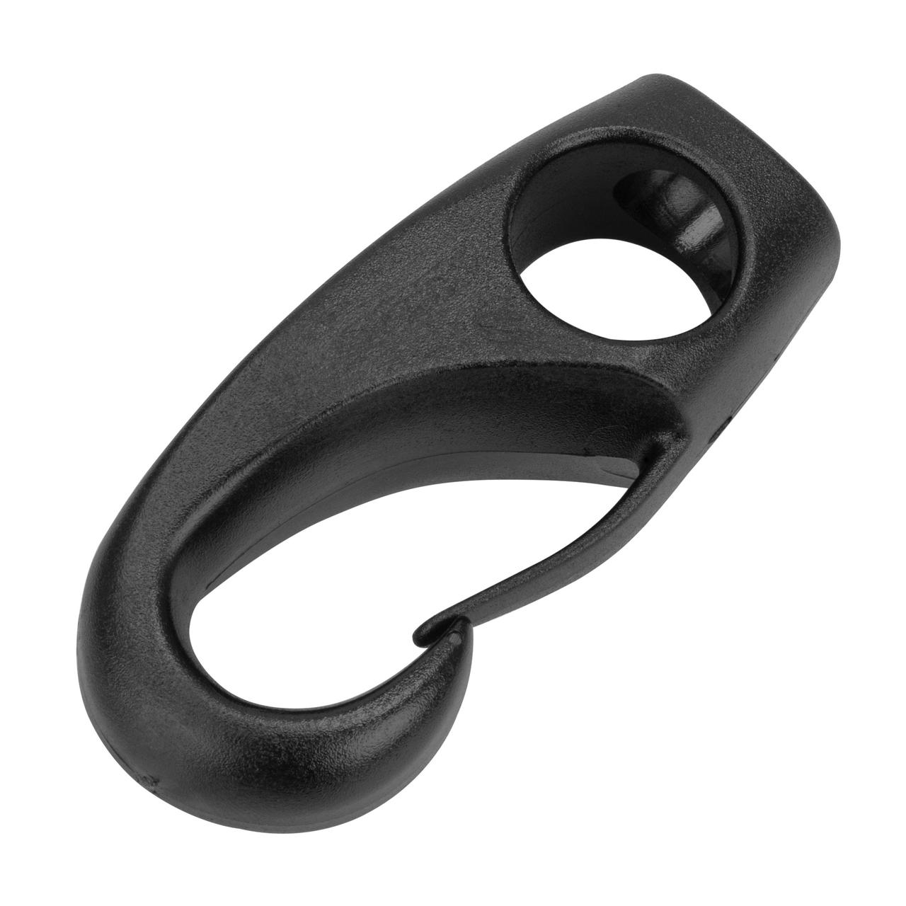 Карабін нейлон Nylon Snap Hook -Black 10 мм C82003, фото 1