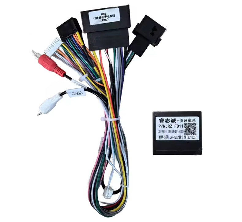 Проводка Ford + Canbus Raize 09 + AUX на 2 конектори, подовжена