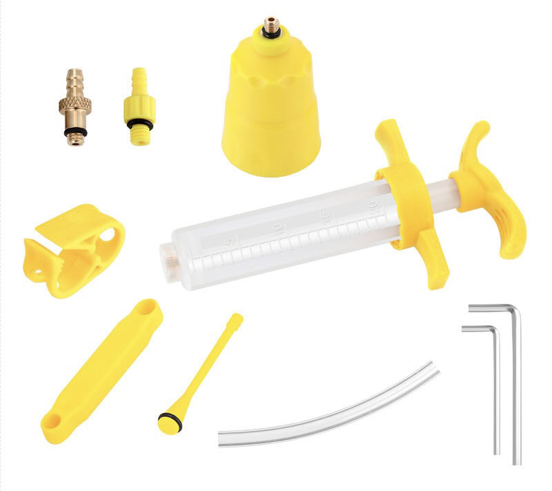 Комплект для прокачування гідравлічних гальм велосипеда TOOPRE L-TWOO проста версія, фото 1