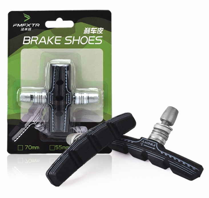 Гальмівні колодки FMFXTR (вібрейки) V-brake 70 мм | 1 пара | Чорні, фото 1