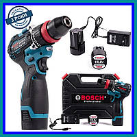 Аккумуляторная ударная дрель-шуруповерт Bosch GSB169-2 (16.8 В, 3 Ач) в кейсе с двумя батареями np