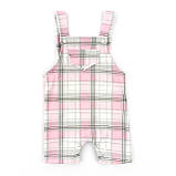 Комбінезон-пісочник и футболка для дівчинки Клітинка, фото 2