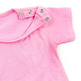 Комбінезон-пісочник и футболка для дівчинки Клітинка, фото 6