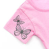 Комбінезон-пісочник и футболка для дівчинки Клітинка, фото 7