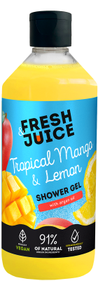 Гель для душу Fresh Juice Tropical Mango & Lemon 473 мл, фото 1
