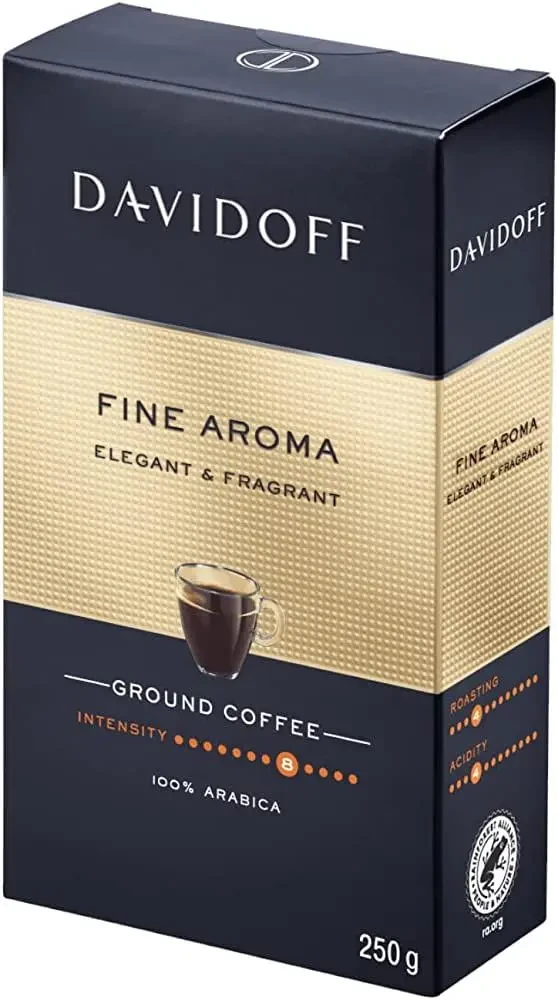 Кава мелена Davidoff Fine Aroma 100% Арабіка 250г Швейцарія