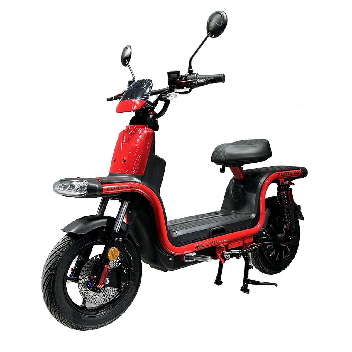 Велоскутер акумуляторний FORTE U1 червоний (1200 Вт), фото 1