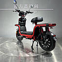Велоскутер акумуляторний FORTE U1 червоний (1200 Вт), фото 6