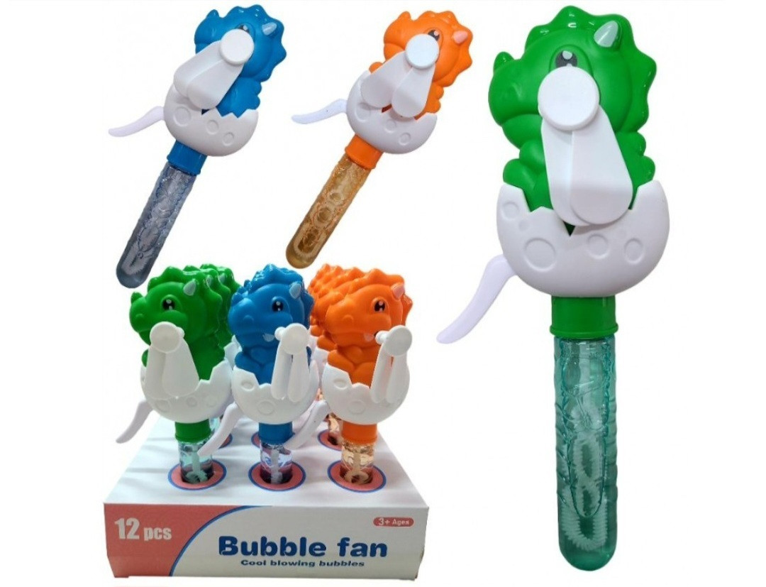 Дитячі мильні бульбашки із вентилятором