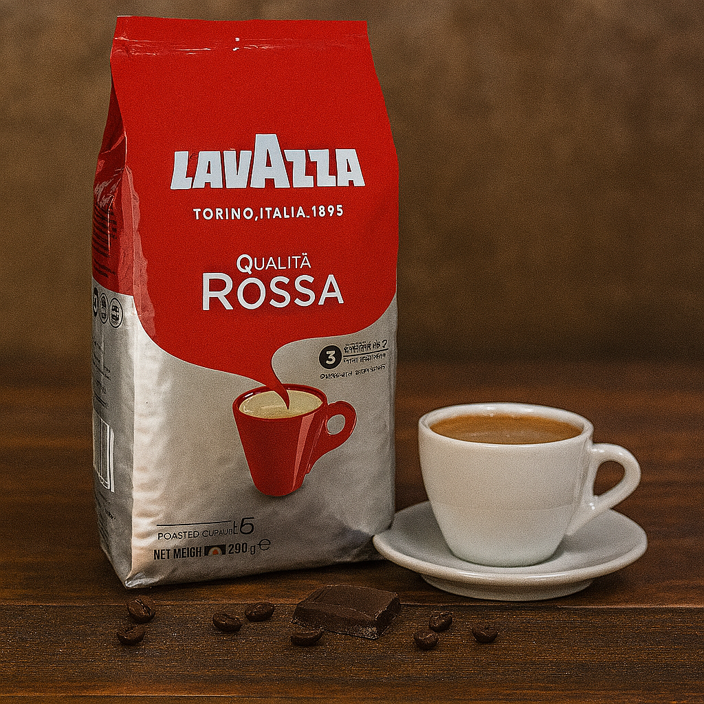 Кава в зернах☕️ LAVAZZA "Qualita Rossa". 1кг. Італія., фото 1