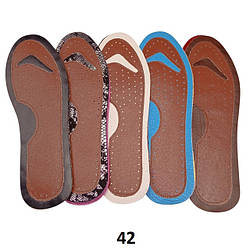 Устілки шкіряні РОЗПРОДАЖУ!! розмір 42 (різні кольори)