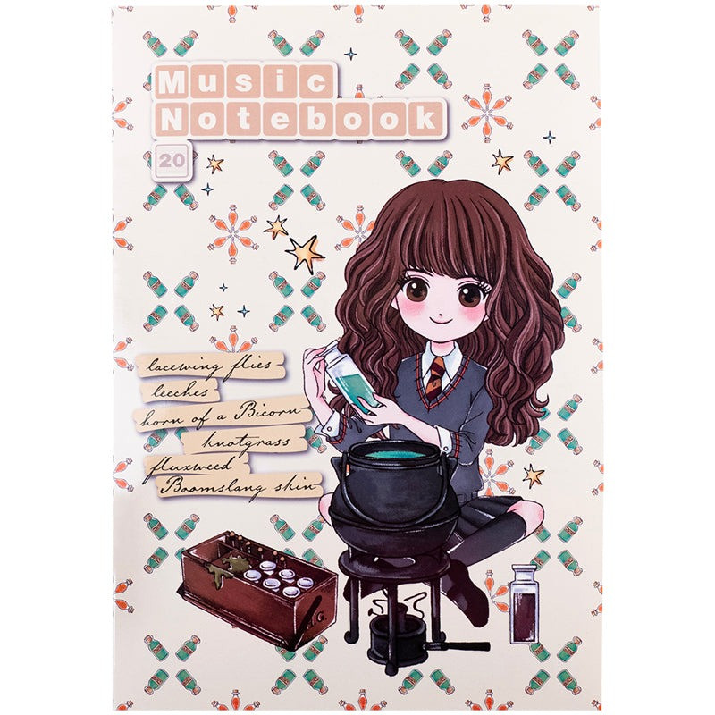 Зошит для нот 20 аркушів Kite Harry Potter А4 (Гарі Потер), фото 1