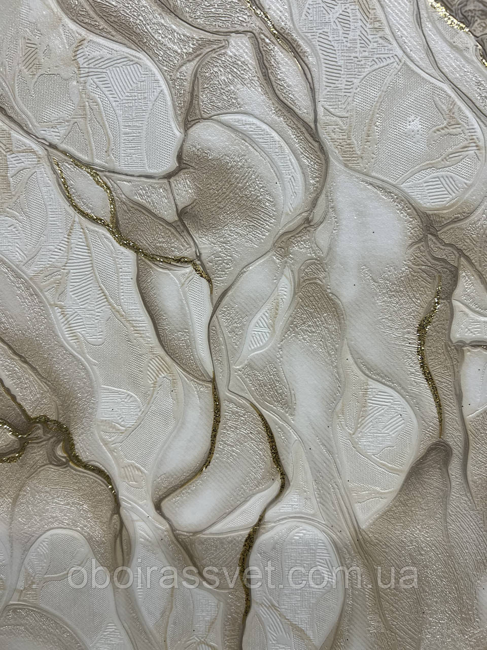 Шпалери Річмонд 5829-02 вінілові на папері супермийка, довжина рулону15 м=5 смуг по 3 м. Ширина 0,53, фото 1