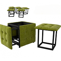 Комплект пуфів "5 в 1" маленький