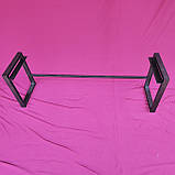 Опори для лавки LOFT. Садові боковини "П" 2 шт. + перемичка 120см, фото 5