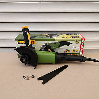 Болгарка Procraft PW1200ES (125мм, 860Вт) з регулюванням та стабілізацією обертів. КШМ Прокрафт