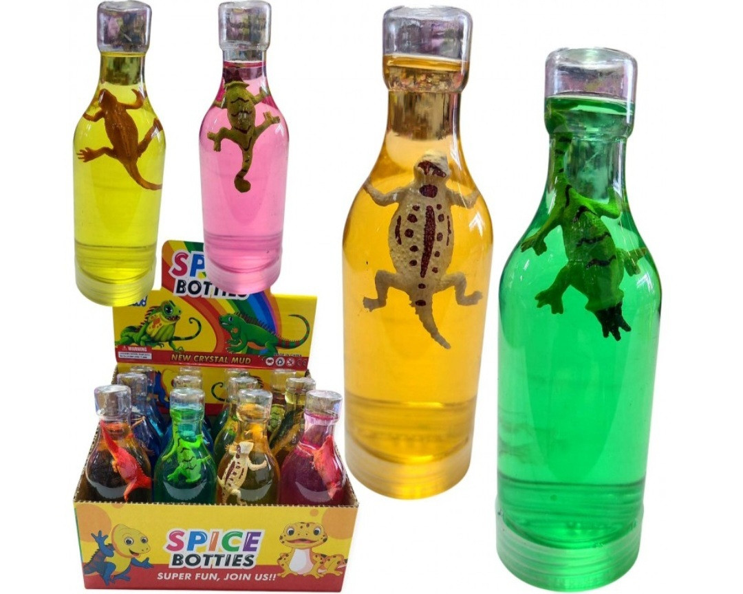 Слайм з іграшкою Рептилії