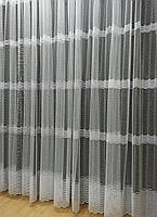 Готовая белая тюль из фатина 400Х270