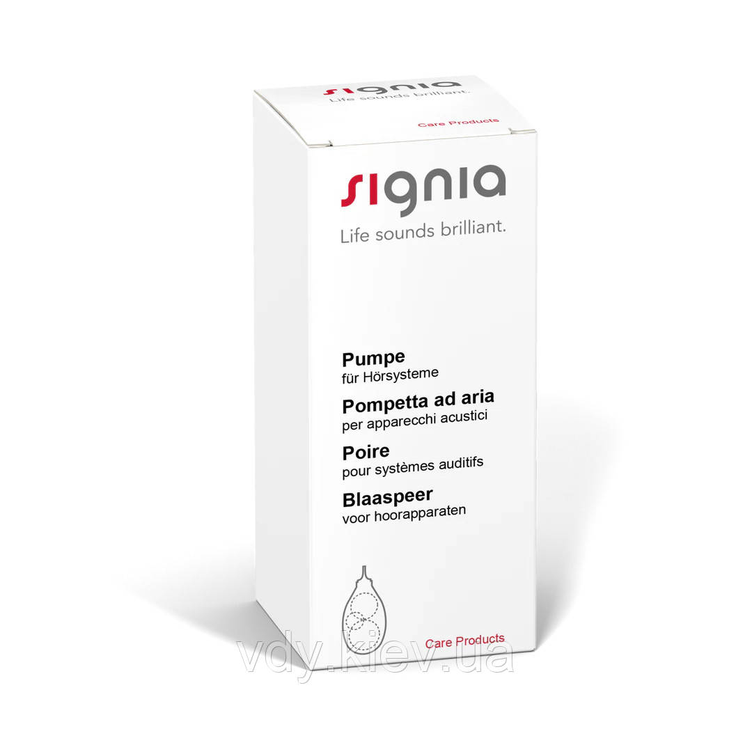 Груша для продування Signia