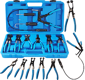 Комплект знімачів хомутів кріплень шлангів 9 ел. Falcon F02099